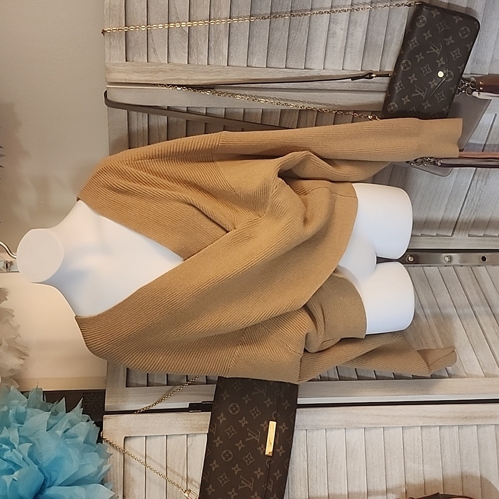 BTFBM brand cropped sweater.